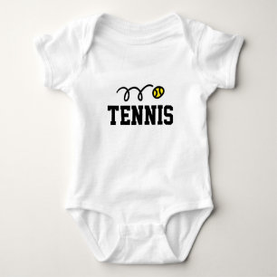 Tennis clothing for babies and young kids baby bodysuit