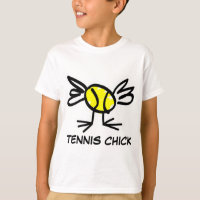 Tennis clothing for girls | Tennis chick t-shirt