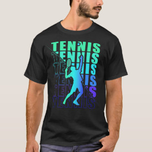 Tennis Clothing For Tennis Players Coaches Fans 3 T-Shirt