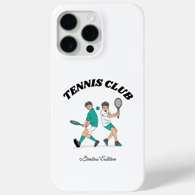 Tennis Club Case-Mate iPhone Case (Back)