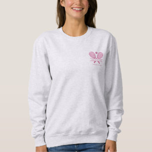 Tennis Club Name Team Players Swag Custom Sweatshirt