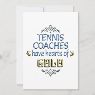 Tennis Coach Appreciation