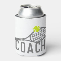 Tennis Coach Custom Text on Back