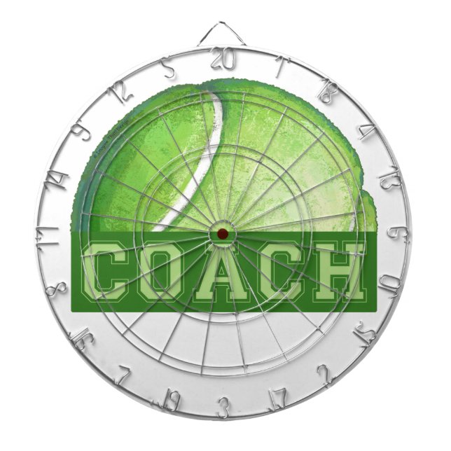 Tennis Coach Dartboard (Front)