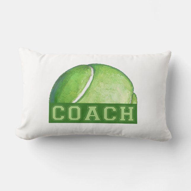 Tennis Coach Lumbar Cushion (Front)
