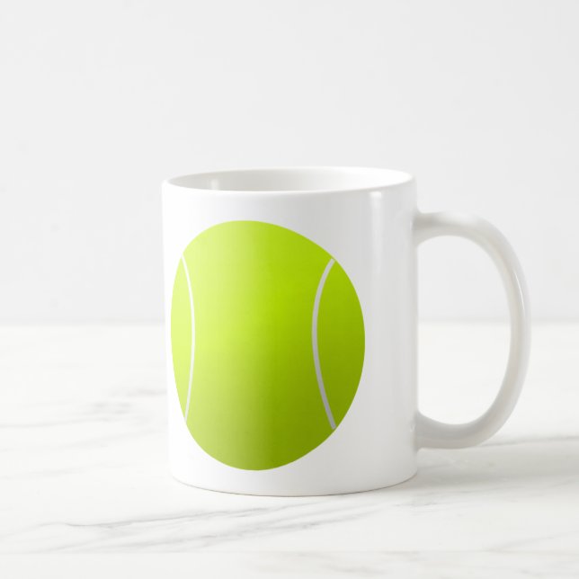 Tennis Coach or Player Customisable Coffee Mug (Right)