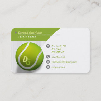 Tennis Coach | Professional Sport Business Card
