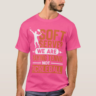 Tennis Coach Racquets Ball Net Tennis Player T-Shirt