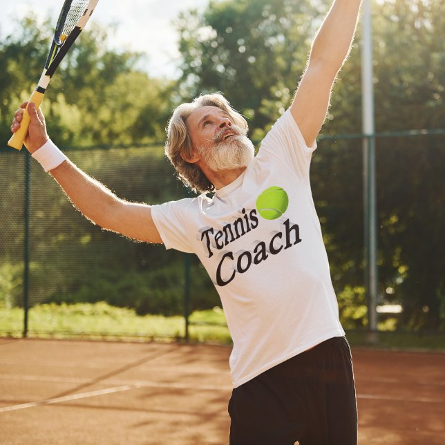 Tennis Coach T-Shirt (Creator Uploaded)