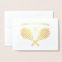Tennis Coach Thank You