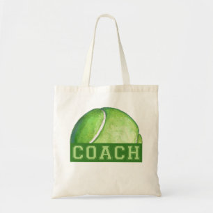 Tennis Coach Tote Bag