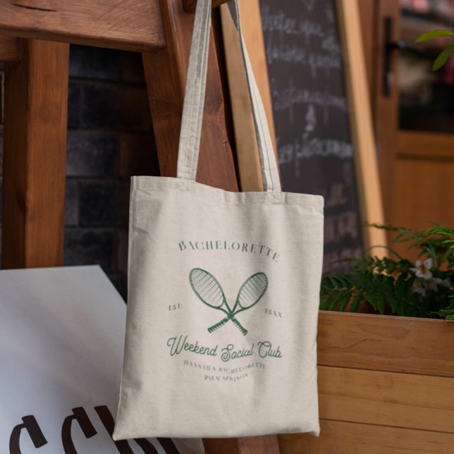 Tennis Country Club | Bachelorette  Tote Bag (Creator Uploaded)