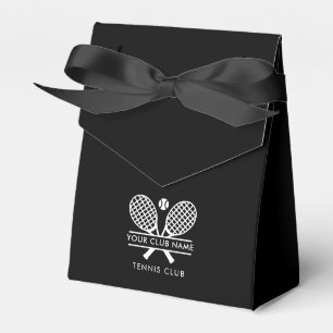 Tennis Country Club Name Annual Event Favour Box