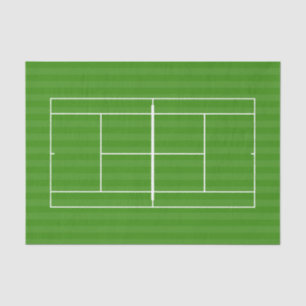 TENNIS COURT LINE MARKING Tissue Paper