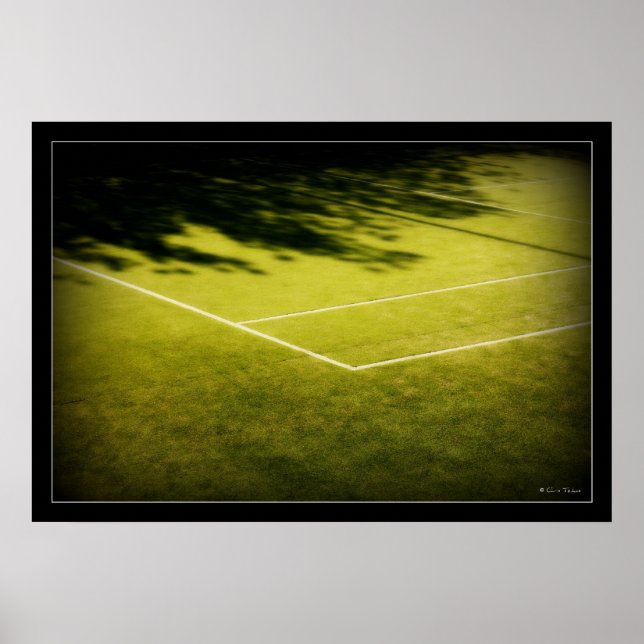 tennis court poster (Front)