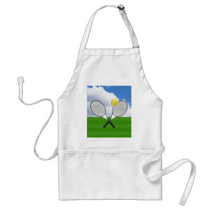 Tennis court & TENNIS RACKETS Standard Apron