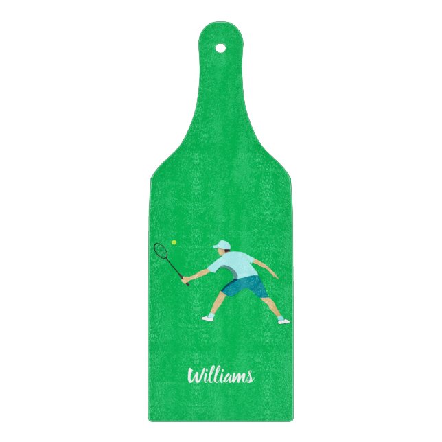 Tennis Cutting Board (Front)
