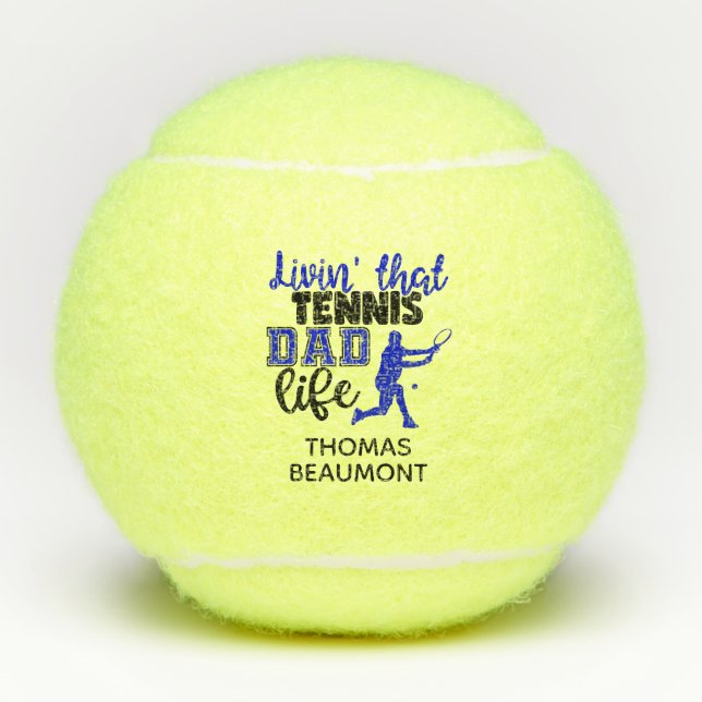 Tennis Dad Tennis Balls (Front)