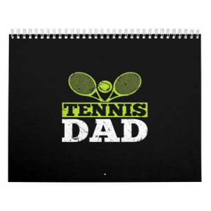 Tennis Dad Tennis Player   Tennis Lover Calendar