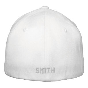 Tennis Dad White Custom Embroidered Hat