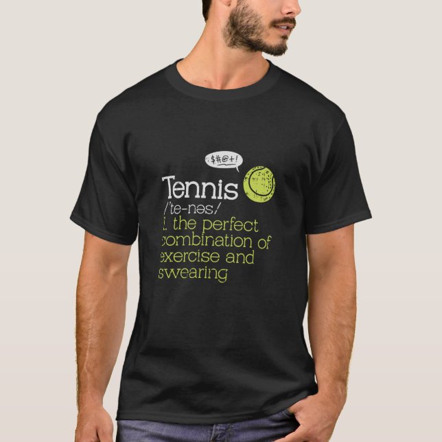 Tennis Definition T-Shirt (Front)