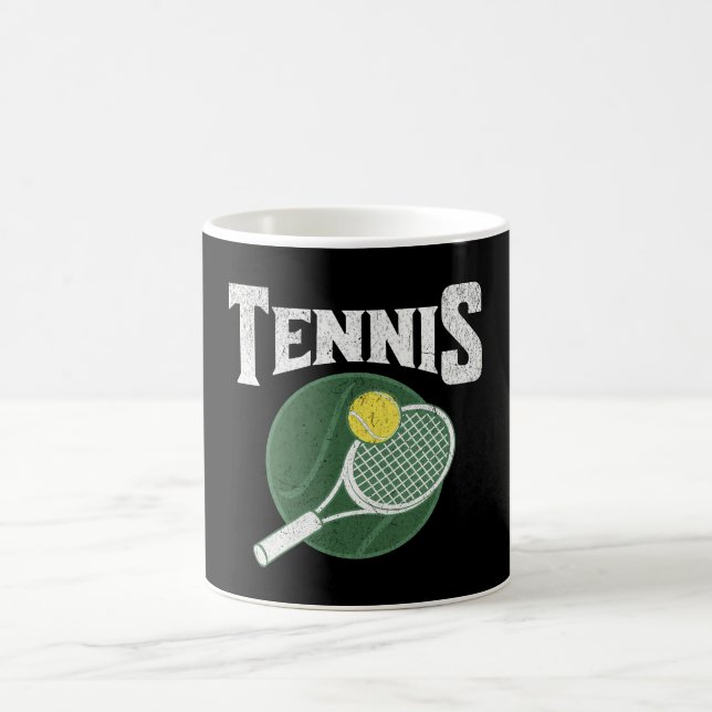 Tennis design coffee mug (Center)