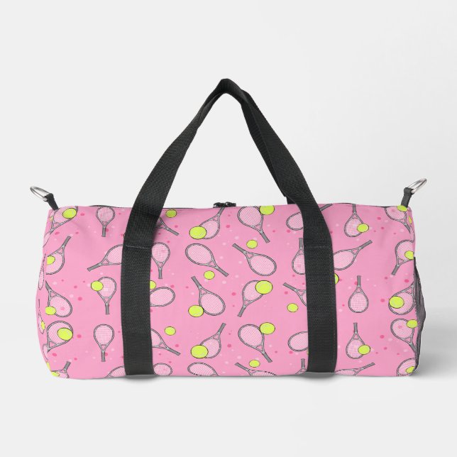 Tennis Design  Duffle Bag (Front)