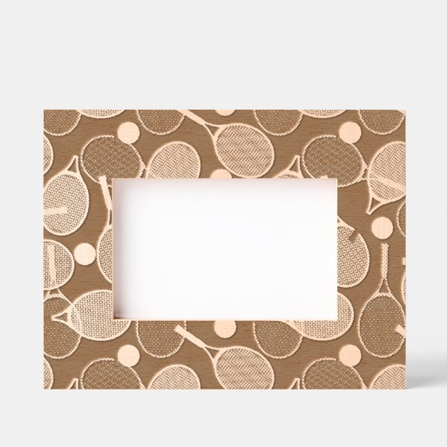 Tennis Design  Etched Frames (Front)