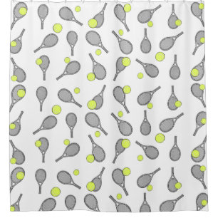 Tennis Design Shower Curtain