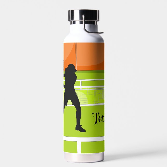 Tennis Design Thor Copper Vacuum Insulated Water Bottle (Left)
