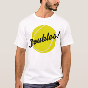 Tennis Doubles Gift T-Shirt