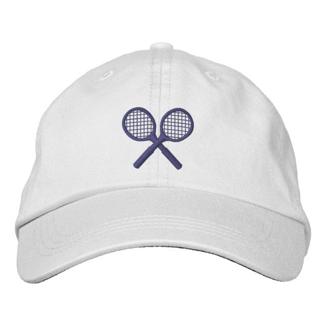 Tennis Embroidered Hat (Front)