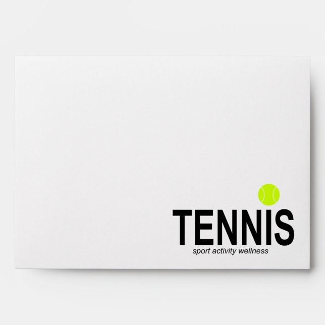 Tennis Envelope (Front)