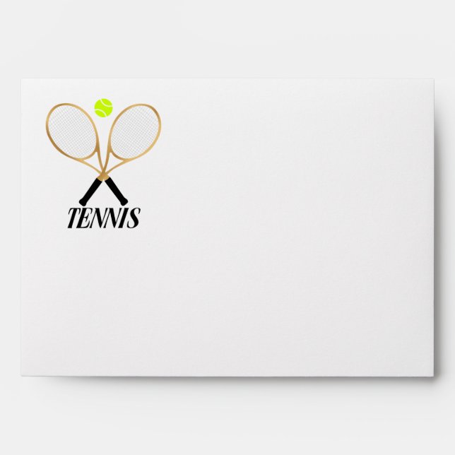 Tennis Envelope (Front)