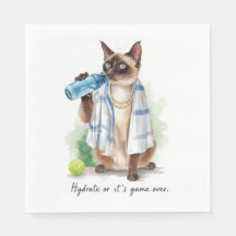 Tennis Funny Saying for Cat Lovers