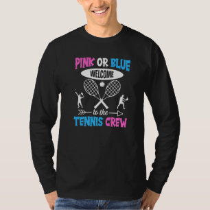Tennis Gender Reveal for a Tennis Family T-Shirt