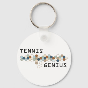 Tennis Genius Key Ring