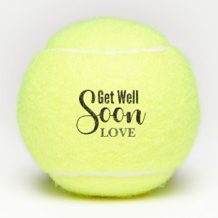 Tennis Get Well Soon LOVE Balls