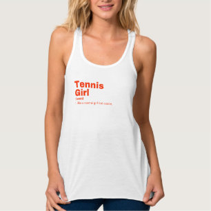 Tennis Girl - Tennis Singlet