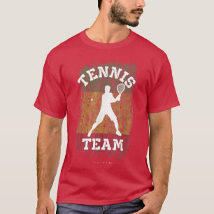 Tennis Guinea Flag Team Tennis Player Tennis T-Shirt