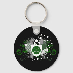 tennis. hi-fi. key ring