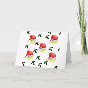 TENNIS HOLIDAY CARD