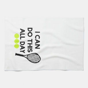 Tennis "I Can Do This All Day" Towel