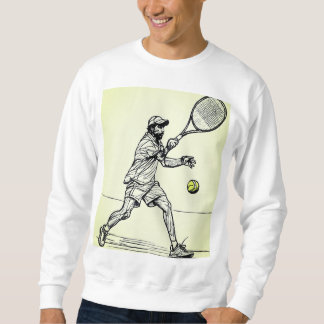 tennis in action sweatshirt