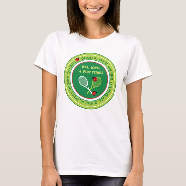 Tennis inspiration T-Shirt (Front)