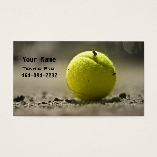 Tennis Instruction (Front)