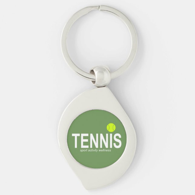 Tennis Key Ring (Front)