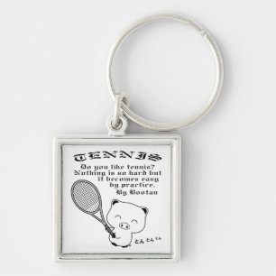 Tennis Key Ring
