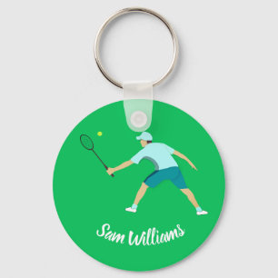 Tennis Key Ring