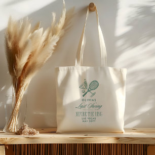 Tennis Last Swing Before The Ring Bachelorette Tote Bag